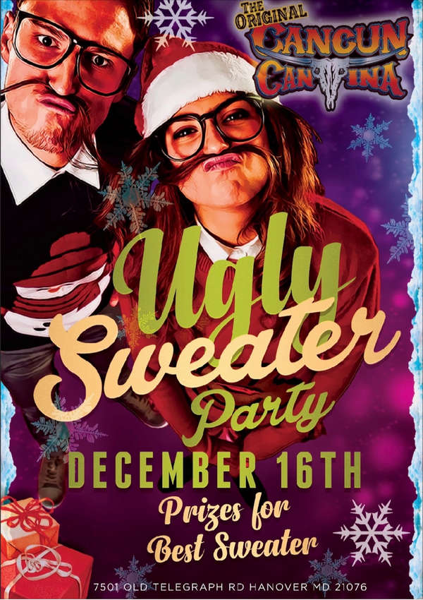 Ugly Sweater contest